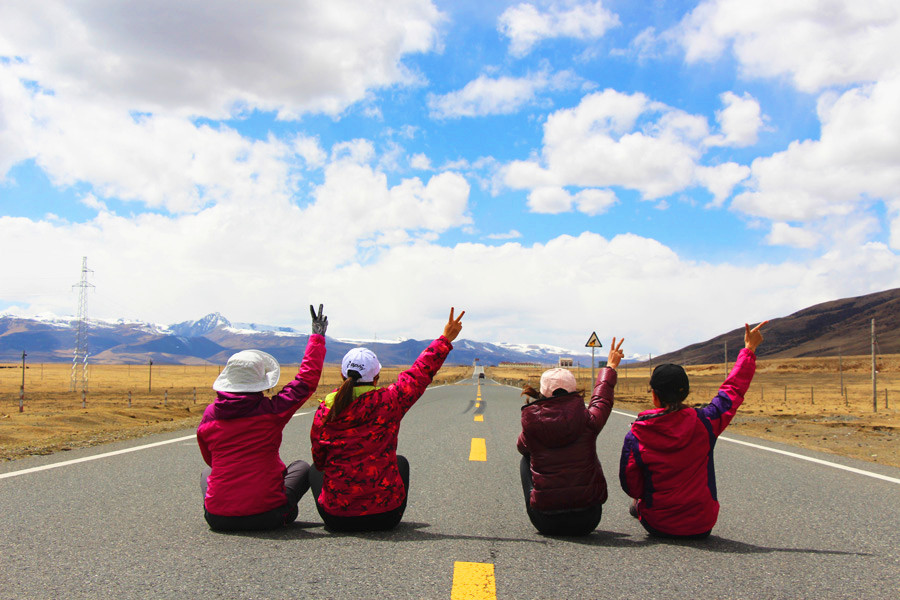 川藏線拼車(chē)路上